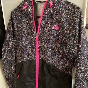 North Face wind breaker.